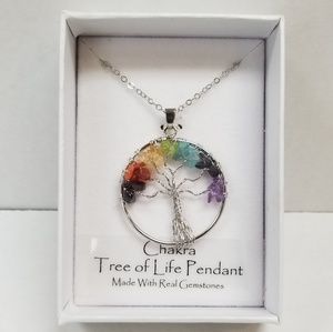 Chakra Tree of Life Pendant